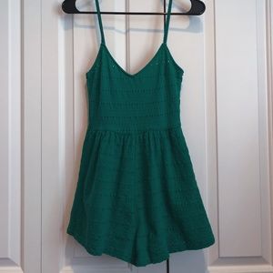H&M Green Romper